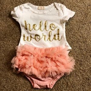Baby girl fashion outfit